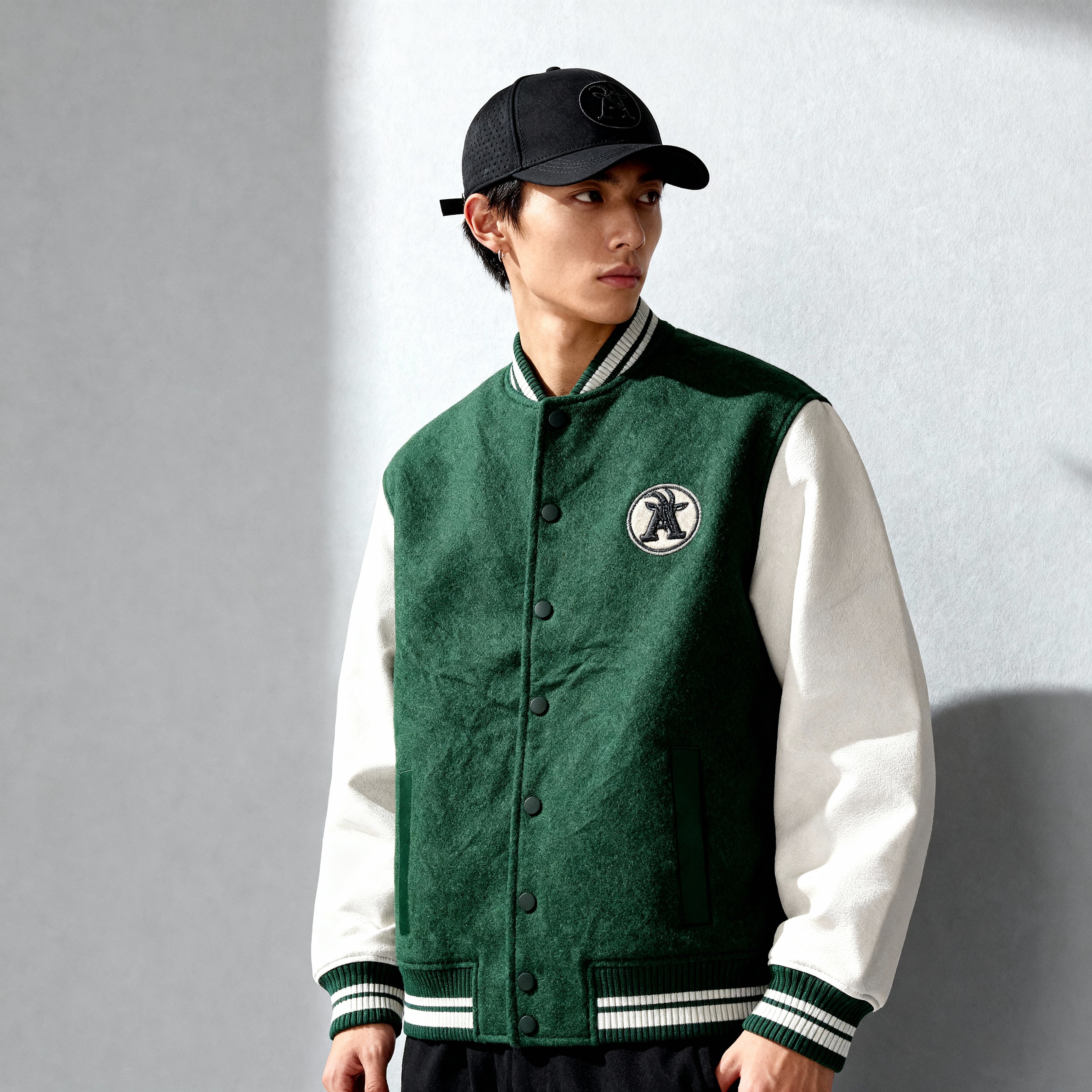 ANTYON Premium Embroidered Varsity Jacket