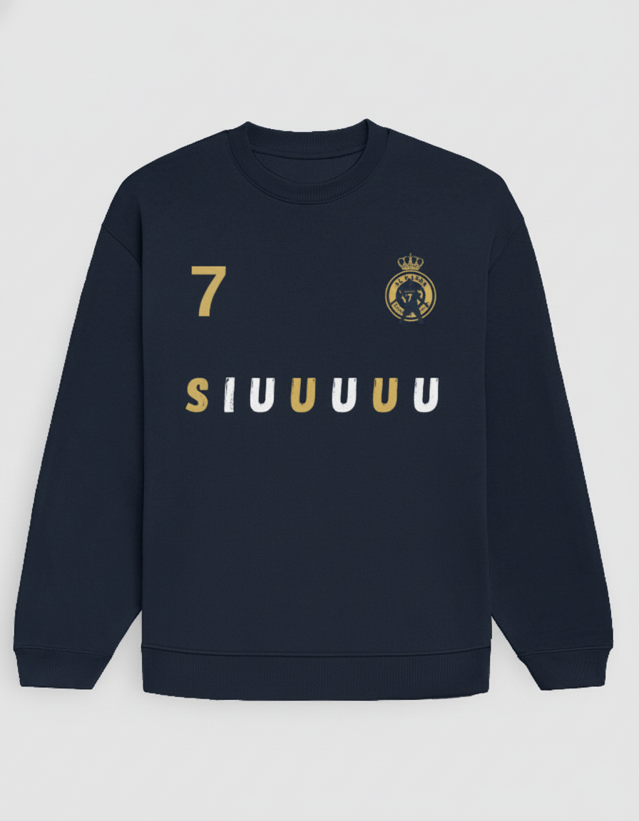 ANTYON SIUUUUU 7 Oversized Sweatshirt –Football