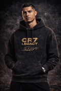 CR7 Legacy Acid-Wash Hoodie –  Oversized
