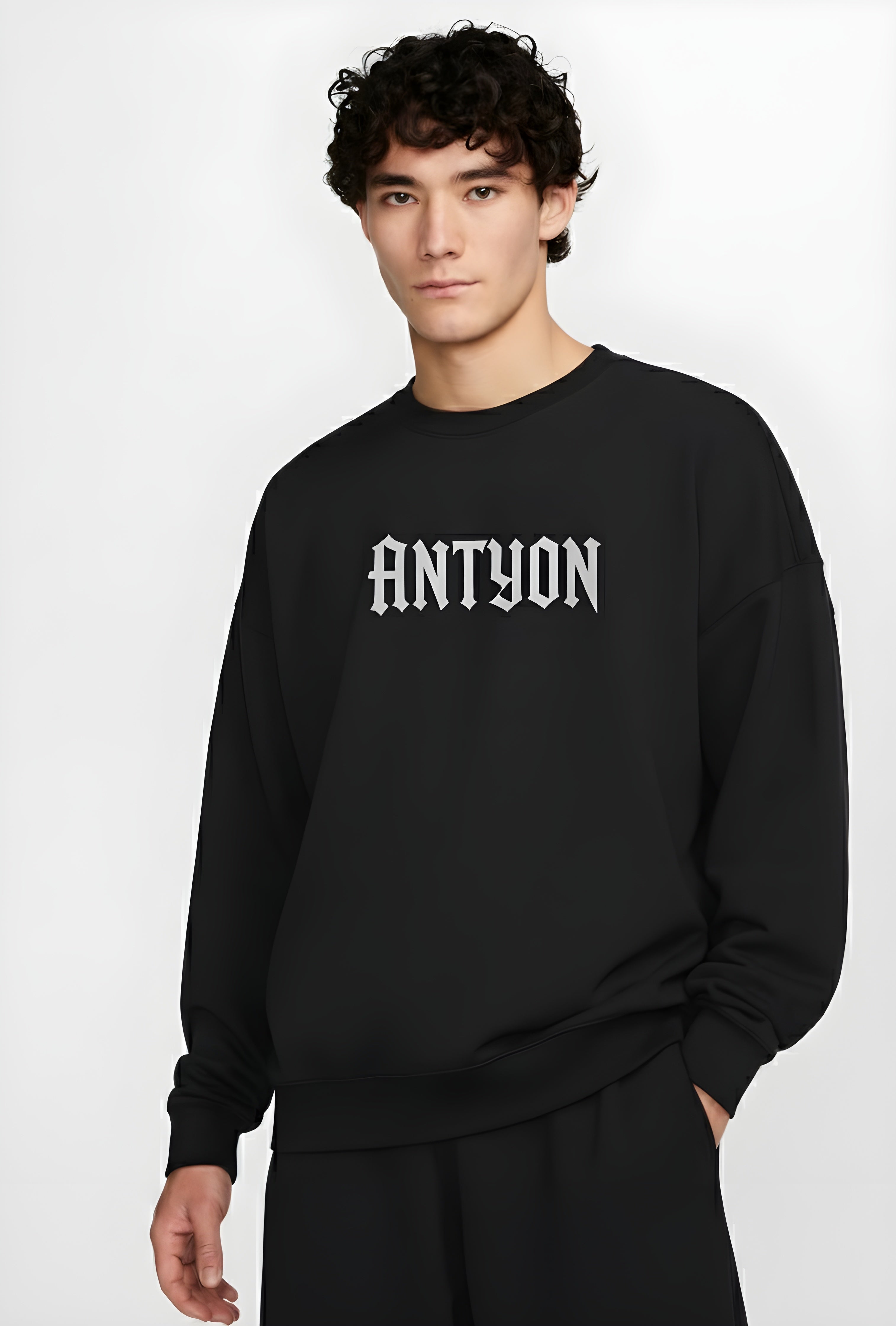 ANTYON NIGHTMARE Oversized Heavyweight Sweatshirt
