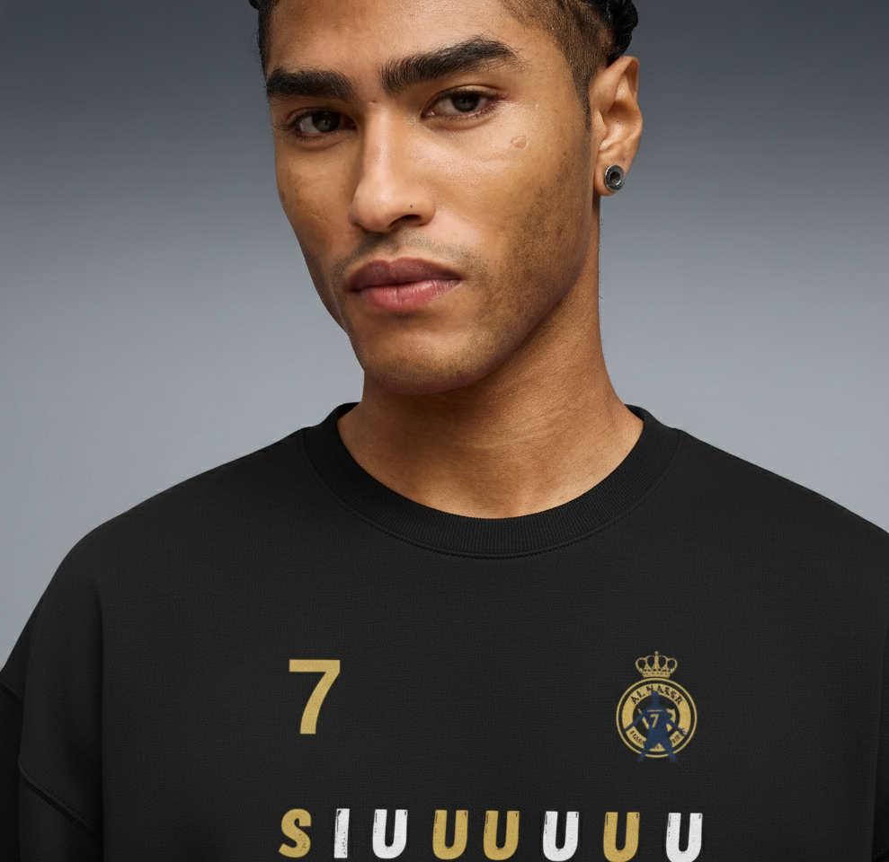 ANTYON SIUUUUU 7 Oversized Sweatshirt –Football