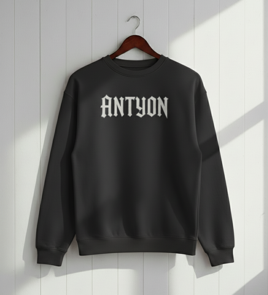 ANTYON NIGHTMARE Oversized Heavyweight Sweatshirt