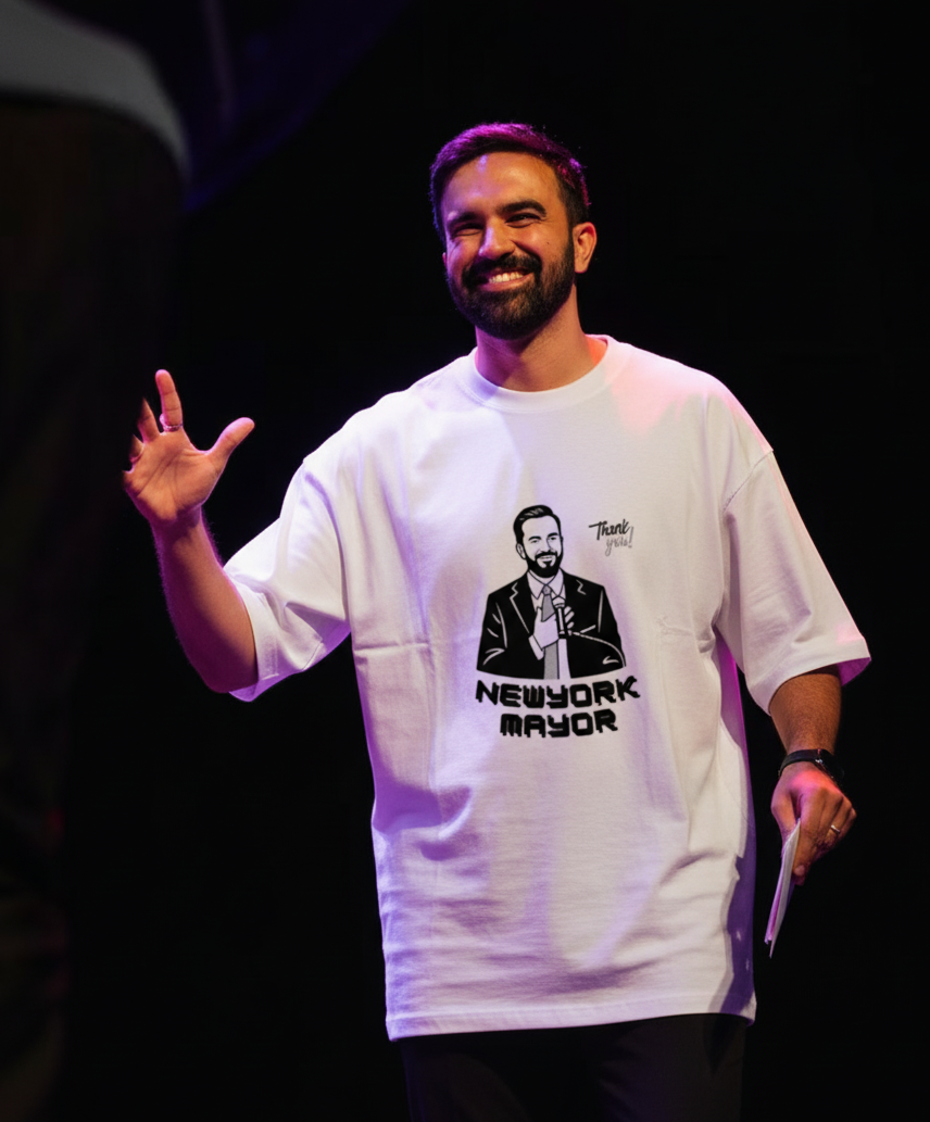 ANTYON Oversized Graphic Tee – “City Dreams” Edition