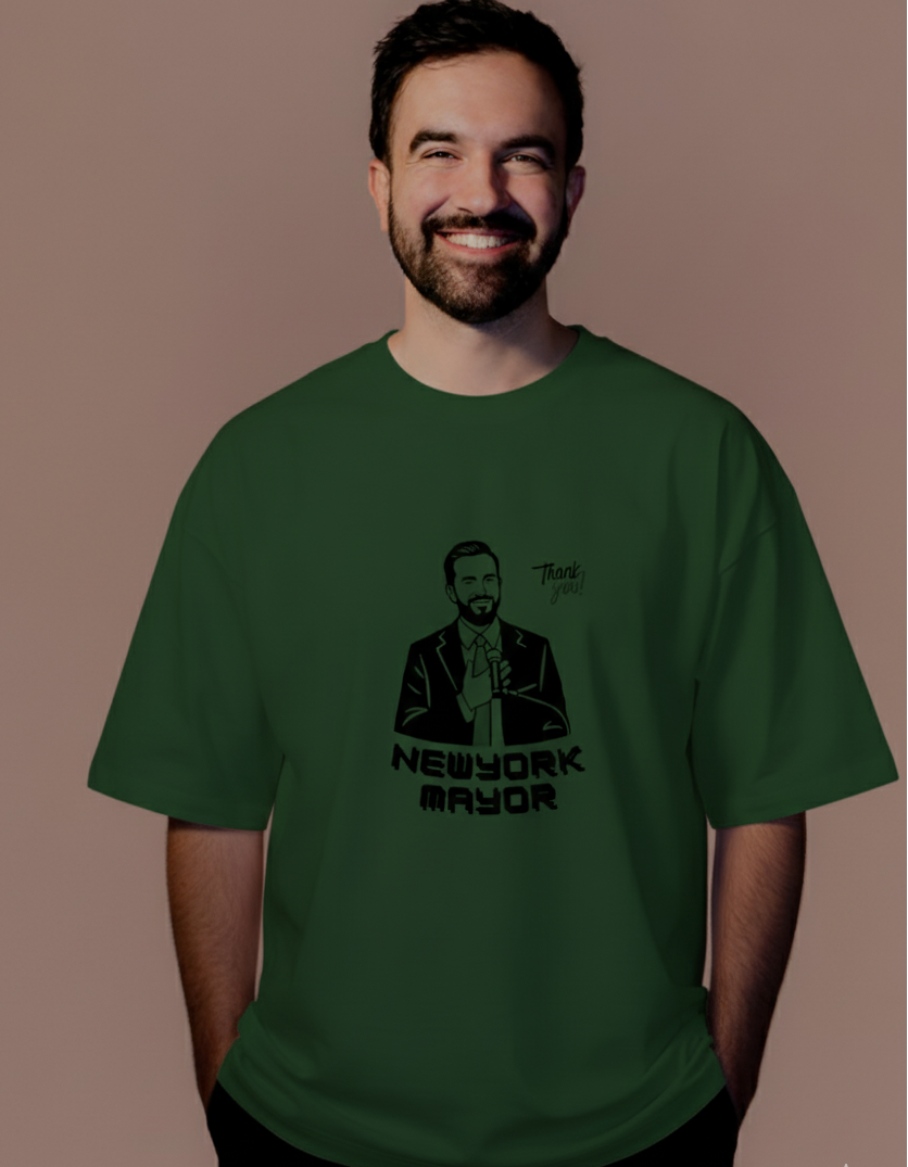 ANTYON Oversized Graphic Tee – “City Dreams” Edition