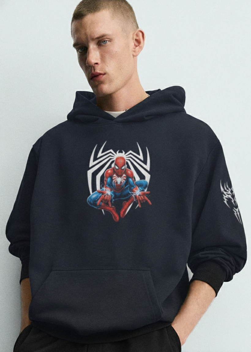 ANTYON Spider-Verse Oversized Hoodie – Premium Urban Wear