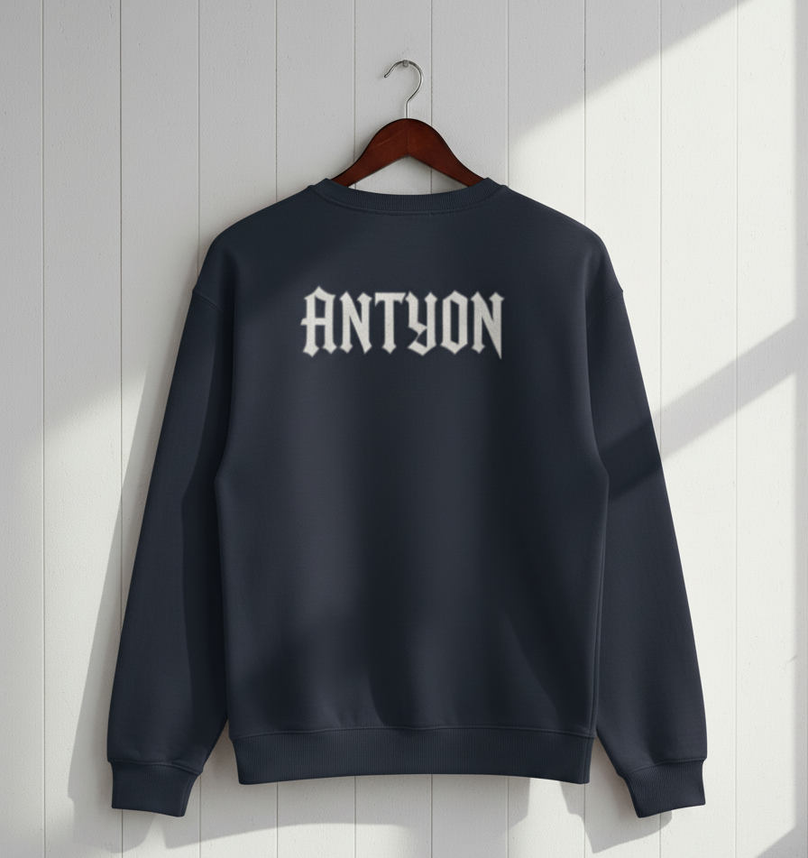 ANTYON NIGHTMARE Oversized Heavyweight Sweatshirt