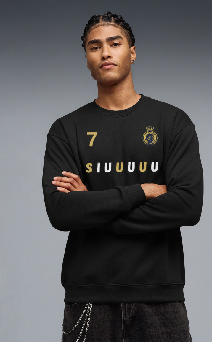 ANTYON SIUUUUU 7 Oversized Sweatshirt –Football