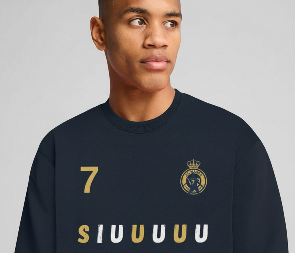 ANTYON SIUUUUU 7 Oversized Sweatshirt –Football