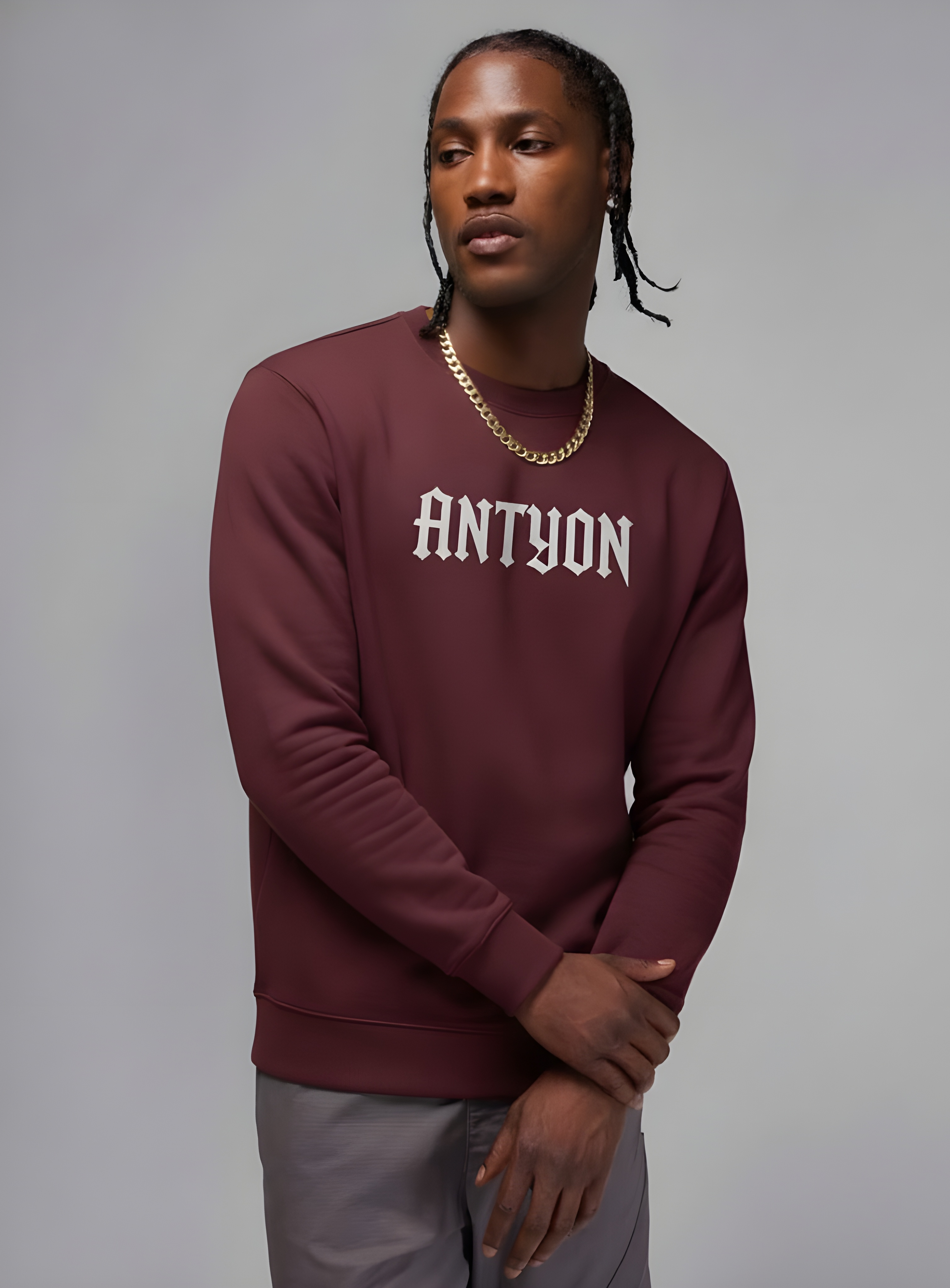 ANTYON NIGHTMARE Oversized Heavyweight Sweatshirt