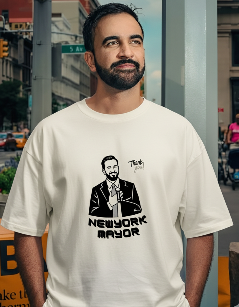 ANTYON Oversized Graphic Tee – “City Dreams” Edition