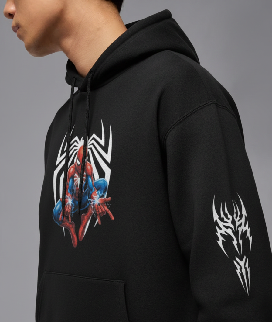 ANTYON Spider-Verse Oversized Hoodie – Premium Urban Wear
