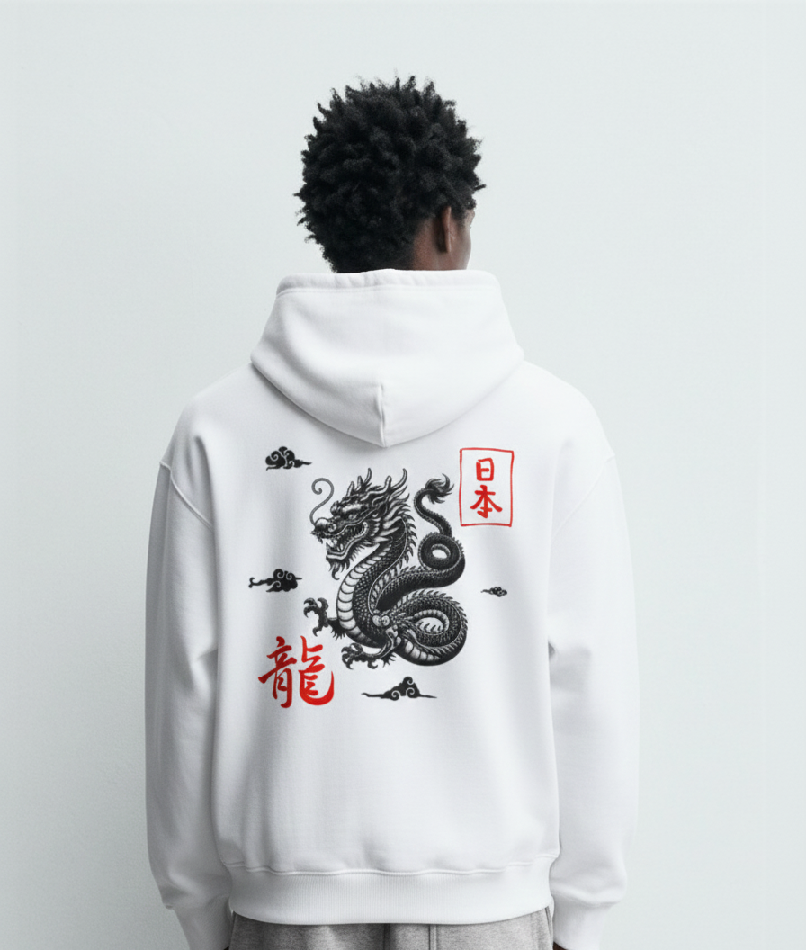 "Shadow Dragon × ANTYON Hoodie"