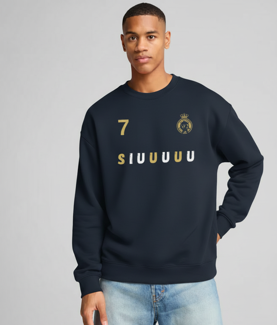 ANTYON SIUUUUU 7 Oversized Sweatshirt –Football