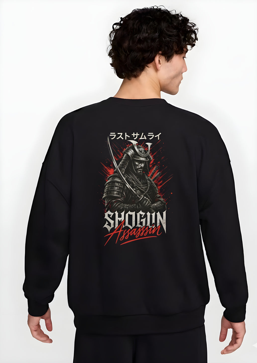 ANTYON NIGHTMARE Oversized Heavyweight Sweatshirt