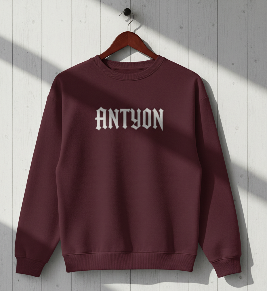 ANTYON NIGHTMARE Oversized Heavyweight Sweatshirt