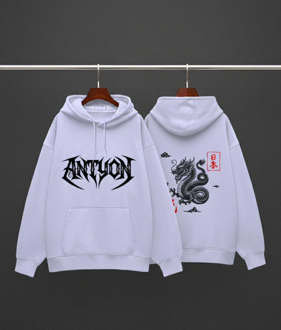 "Shadow Dragon × ANTYON Hoodie"