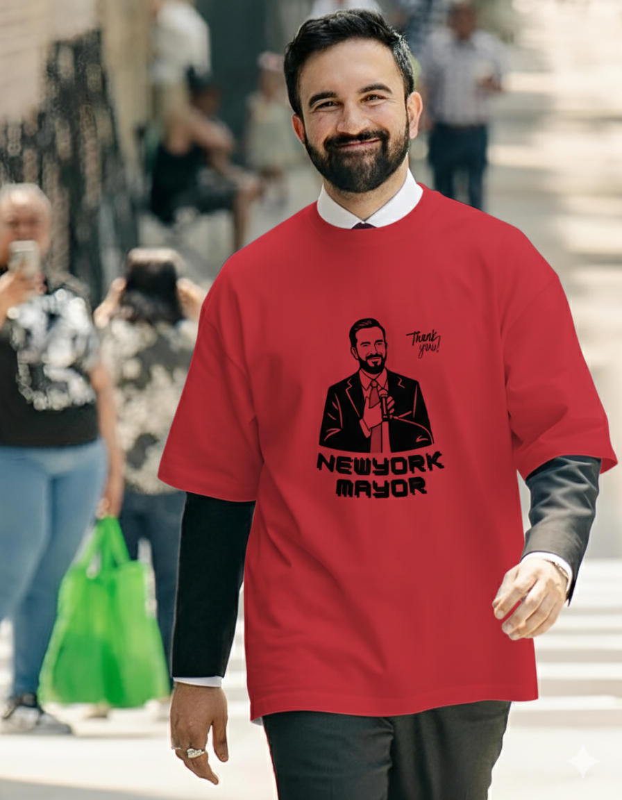 ANTYON Oversized Graphic Tee – “City Dreams” Edition