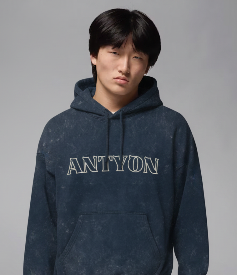 Unisex Acid Washed Hoodie — Dragon Edition