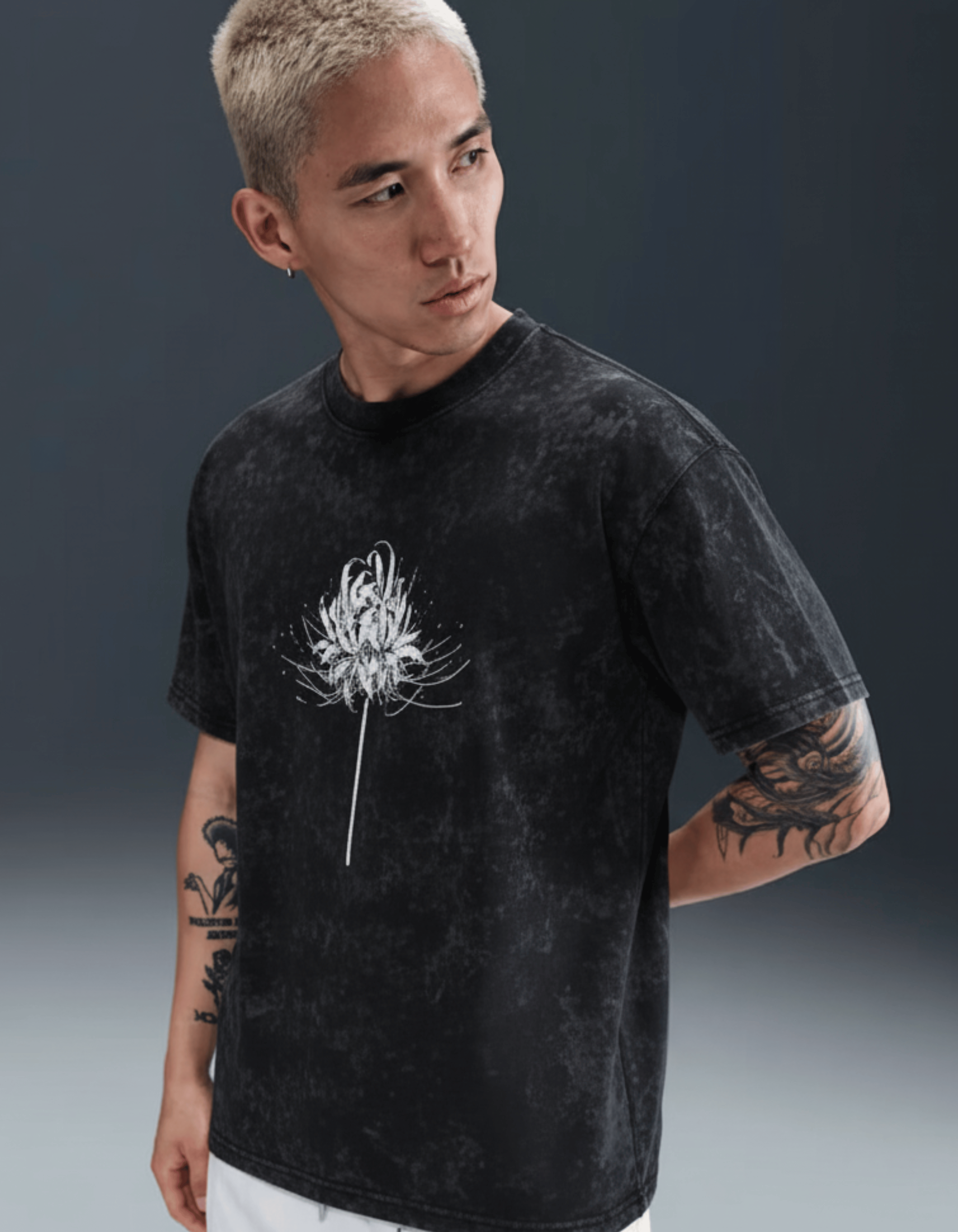 Tokyo Ghoul Oversized Acid-Washed Tee | ANTYON Streetwear Drop