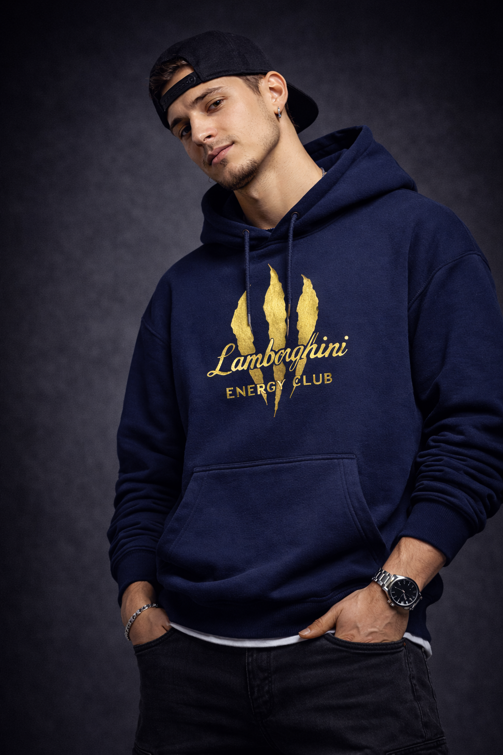 ANTYON Monster x Lambo Gold Claw Oversized Hoodie