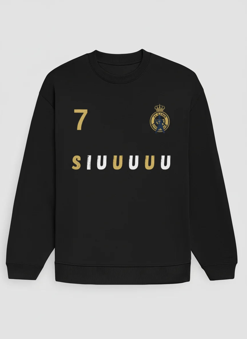 ANTYON SIUUUUU 7 Oversized Sweatshirt –Football